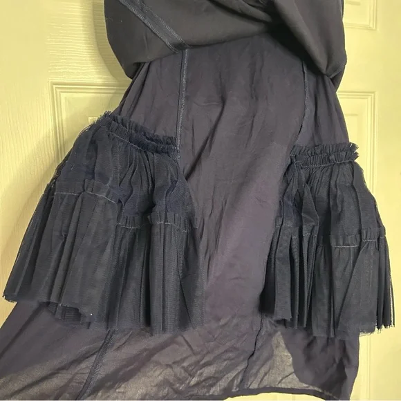 Anthropologie Maeve Strapless Velvet Bow Mini Dress - coffeafoods.com